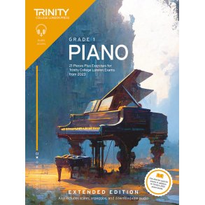 Piano Exam Pieces Plus Exercises 2023 Grade 1 Ext. : 21 Pieces for Trinity College London Exams from 2023 (Extended Ed.)