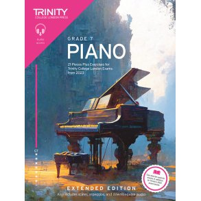 Piano Exam Pieces Plus Exercises 2023 Grade 7 Ext. : 21 Pieces for Trinity College London Exams from 2023 (Extended Ed.)