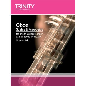 Scales And Arpeggios For Oboe Grades 1-8
