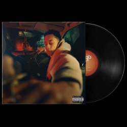 Loyle Carner - hugo : Black 180 gram LP Gatefold Sleeve black 180g vinyl, gatefold, poster 24 x 36 inches, sticker