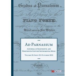 Ad Parnassum - Vol. 20 No. 39 : A Journal On Eighteenth- and Nineteenth Century Instrumental Music