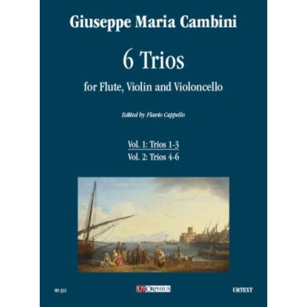 6 Trii per Flauto, Violino e Violoncello - Vol. 1 : Trii 1-3