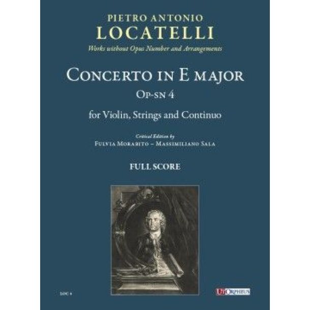 Concerto in La maggiore Op-sn 4
