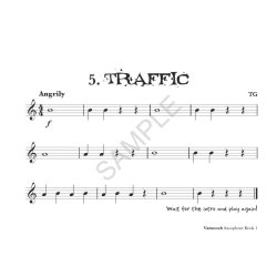 Vamoosh Saxophone Book 1