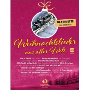 Weihnachtslieder aus aller Welt - Klarinette : 