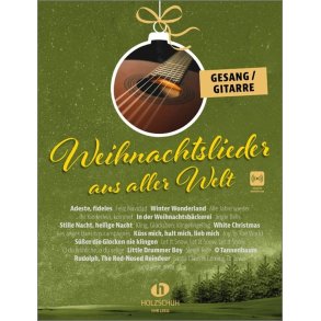 Weihnachtslieder aus aller Welt - Gesang/Gitarre : 