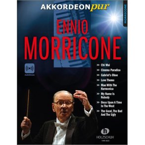 Ennio Morricone : Akkordeon pur bietet Spezialarrangements im mittleren Schwierigkeitsgrad
