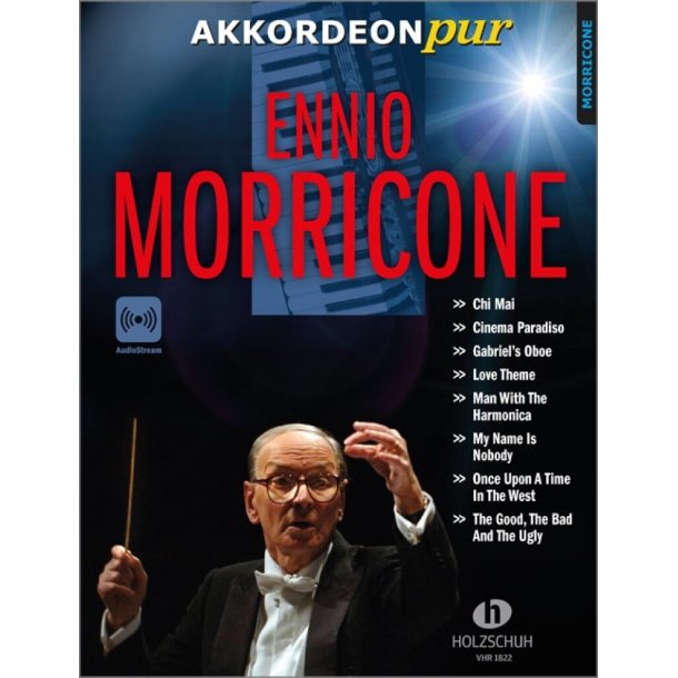 Ennio Morricone : Akkordeon pur bietet Spezialarrangements im mittleren Schwierigkeitsgrad