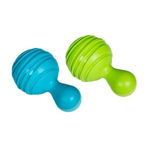 Tropical Maracas : 2er Set Blau und Grün