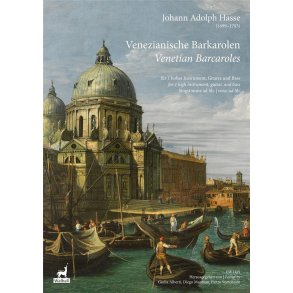 Venezianische Barkarolen : für 1 hohes Instrument, Gitarre und Bass, Singstimme ad lib.