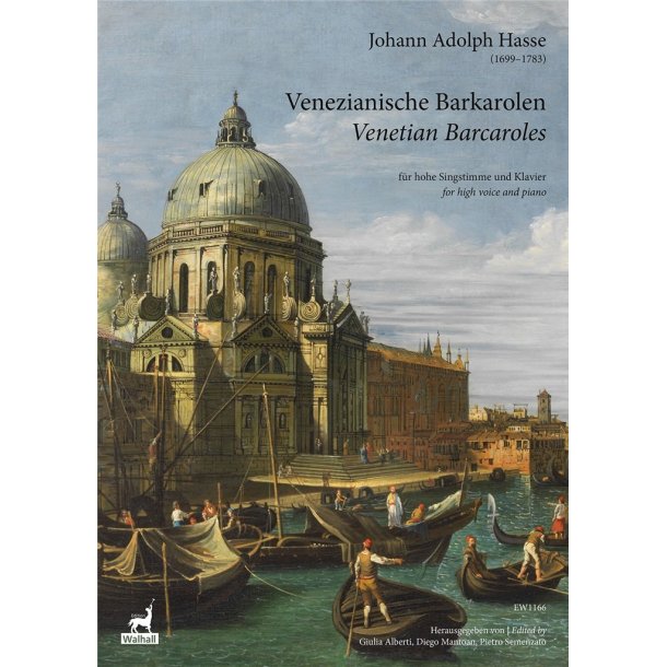 Venezianische Barkarolen : f&uuml;r hohe Singstimme und Klavier