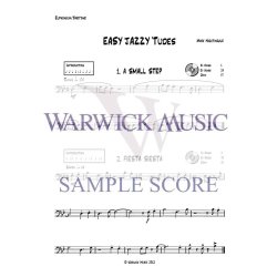 Easy Jazzy 'Tudes bass clef and Backing Tracks