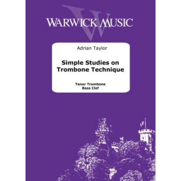 Simple Studies on Trombone Technique Bass Clef