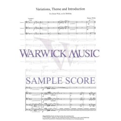 Variations, Theme and Introduction