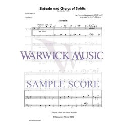 Sinfonia and Chorus of Spirits