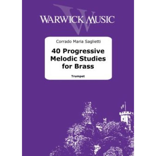 40 Progressive Melodic Studies for Brass