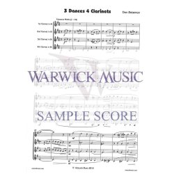 3 Dances 4 Clarinets