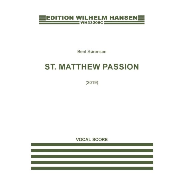St. Matthew Passion