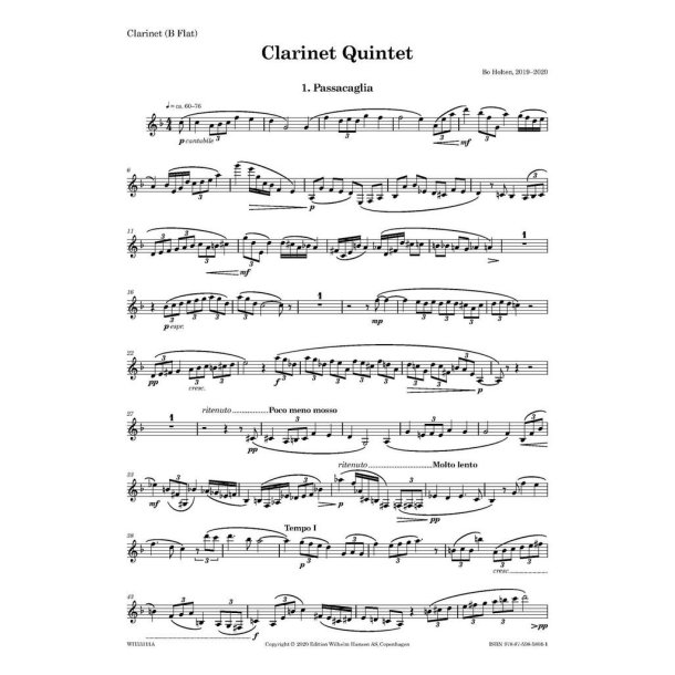 Clarinet Quintet