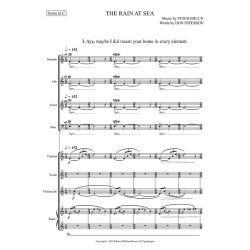 The Rain at Sea (Full Score)