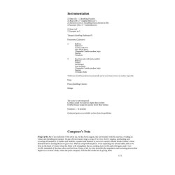 Songs of the Ice : reduced orchestration