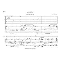 Requiem : version for choir and organ