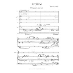 Requiem : version for choir and organ