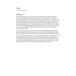 The Gospel of Mary : 1(pic).1(ca).1(bcl).1/1.0.0.0/perc/org/str (2.2.2.2.1)