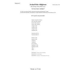 Avsked fr&aring;n vildg&auml;ssen, version 7 : The Parting with the Wild Geese- Version 7