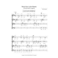 Three New Latin Motets