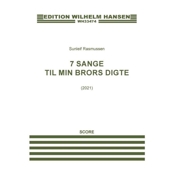 7 Sange Til Min Brors Digte