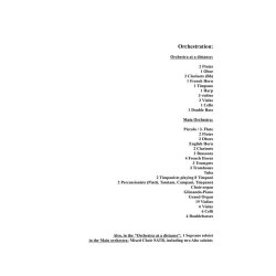 Rumrejsen Til Sf&aelig;rernes Musik : 3.2+ca.2.2/4.3.3.1/2timp.2perc/pf.2org/Str : distant orchestra: S: 2.1.2.0/1.0.0.0/timp.hp/str1.1.2