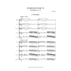 Symfoni For Ti - Symphony No. 4 : 1.1.1.1/1.0.0.0/str.