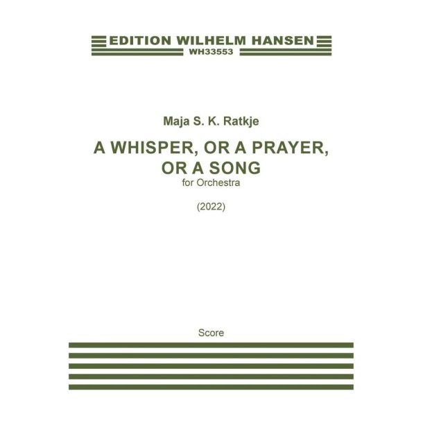 A Whisper, Or A Prayer, Or A Song : A Fragile Hope