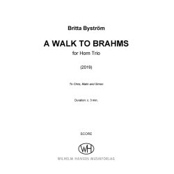 A Walk To Brahms