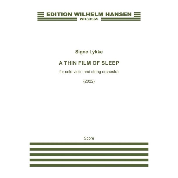 A Thin Film Of Sleep