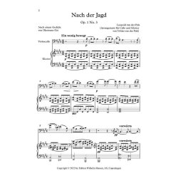 Nach der Jagd, Op. 1