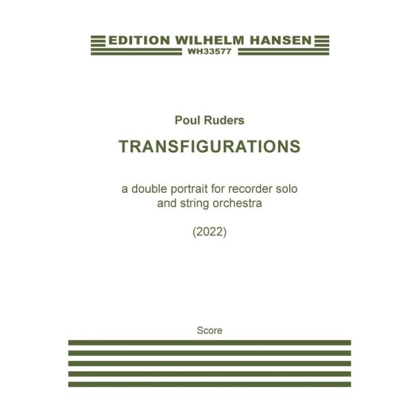 Transfigurations Concerto : For Recorder And String Orchestra