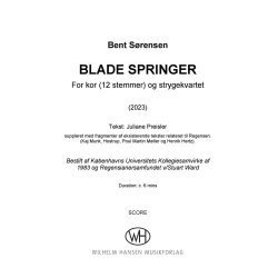 Blade Springer (full score)