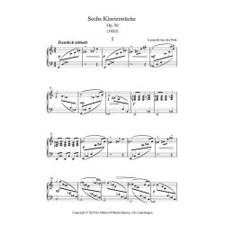 Six Piano Pieces, Op. 50