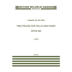 Two pieces for cello and piano, Op. 240