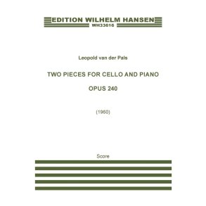 Two pieces for cello and piano, Op. 240