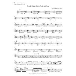 Only If I Have Come To Be A Whole : Solo Voices and 1-6 players