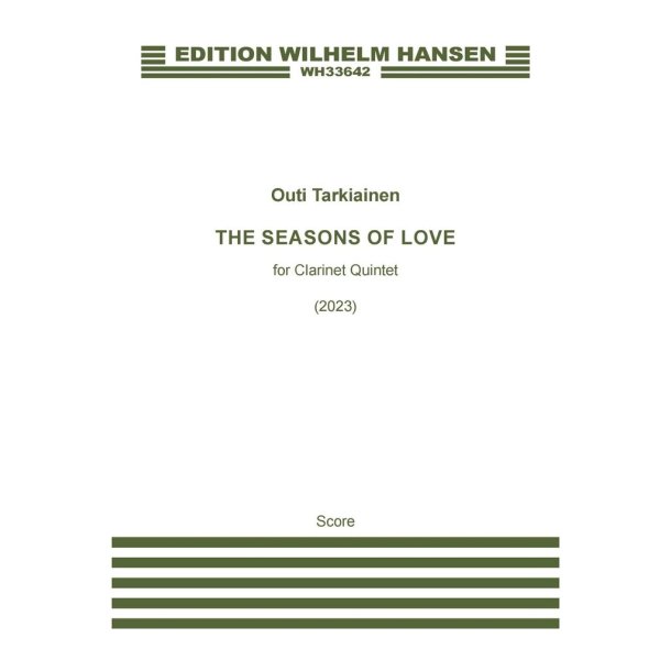 The Seasons Of Love (Clarinet Quintet)