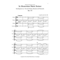 In Memoriam Marie Steiner Op. 176