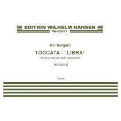 Toccata - Libra : for any melodic solo instrument