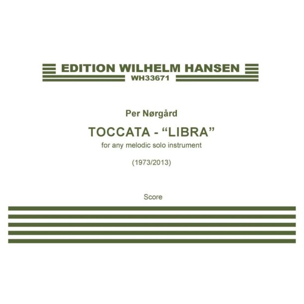 Toccata - Libra : for any melodic solo instrument
