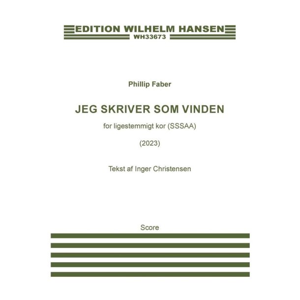 Jeg Skriver Som Vinden