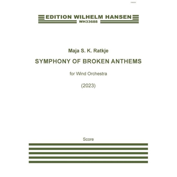 Symphony Of Broken Anthems : 2.2.4.2/asx.barsx./2.2+pic.3.1/timp.perc./db (5str)