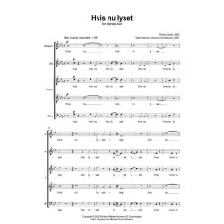 Hvis Nu Lyset (SATTB)